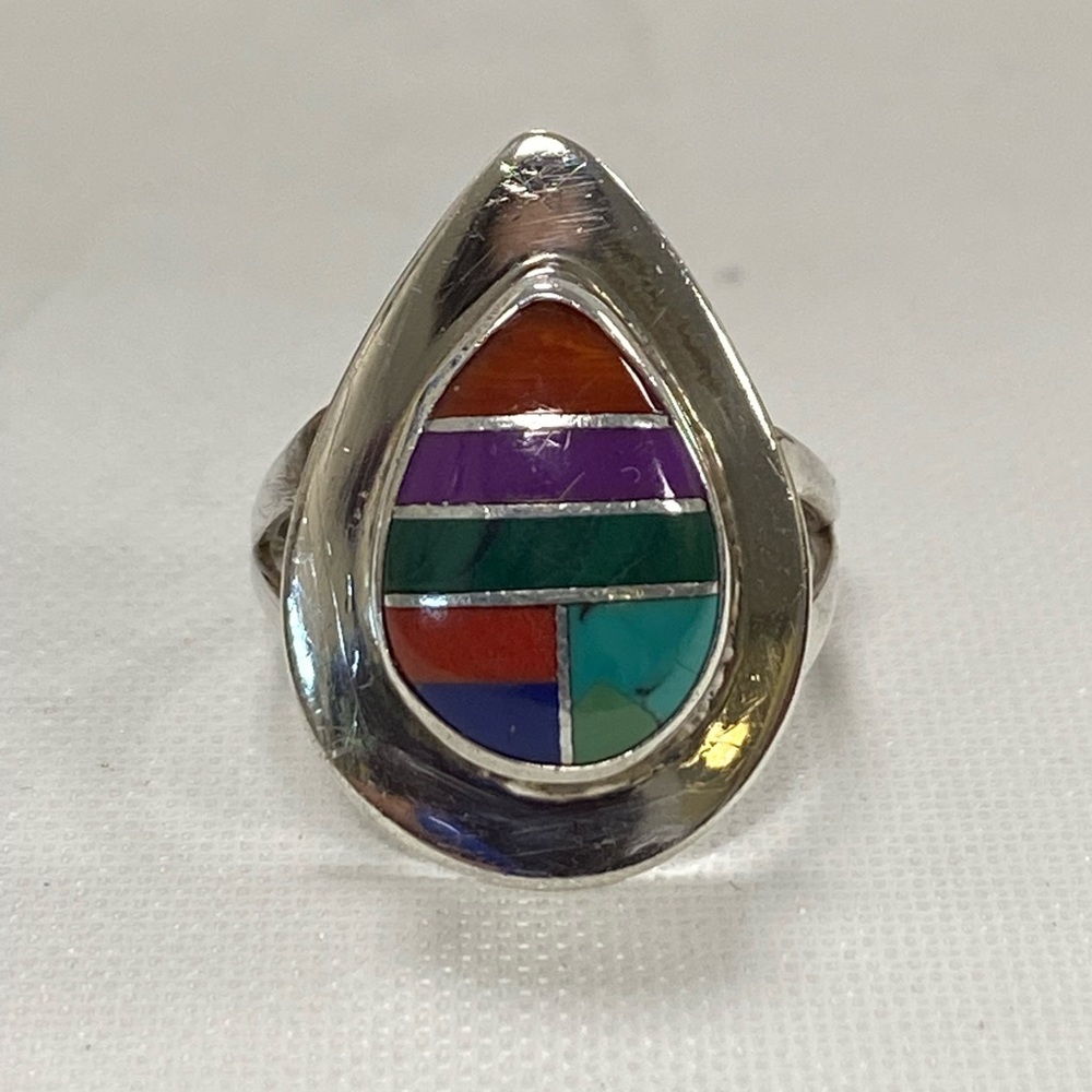 Navajo made Teardrop ring